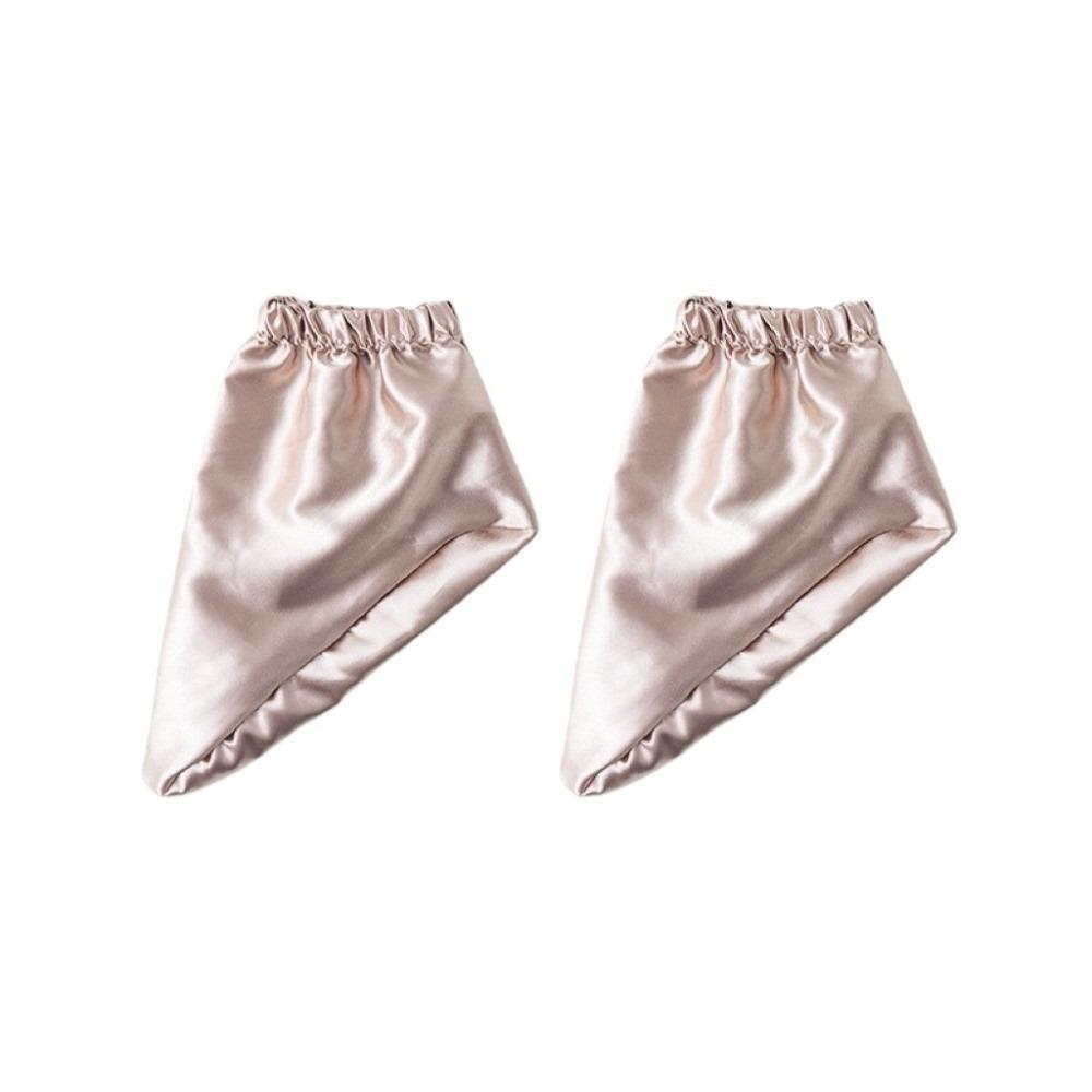 

Glossy Silk Sleeping Socks Night Wear Postpartum Care Loose Foot Covers Solid Color Soft Air Conditioning Socks Sleep Time One Size шампанського