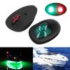 2 Pcs LED Boat Navigation Light Green   Red Port 1NM Visibility IP66 Waterproof LED Boat Bow Lights  1224V