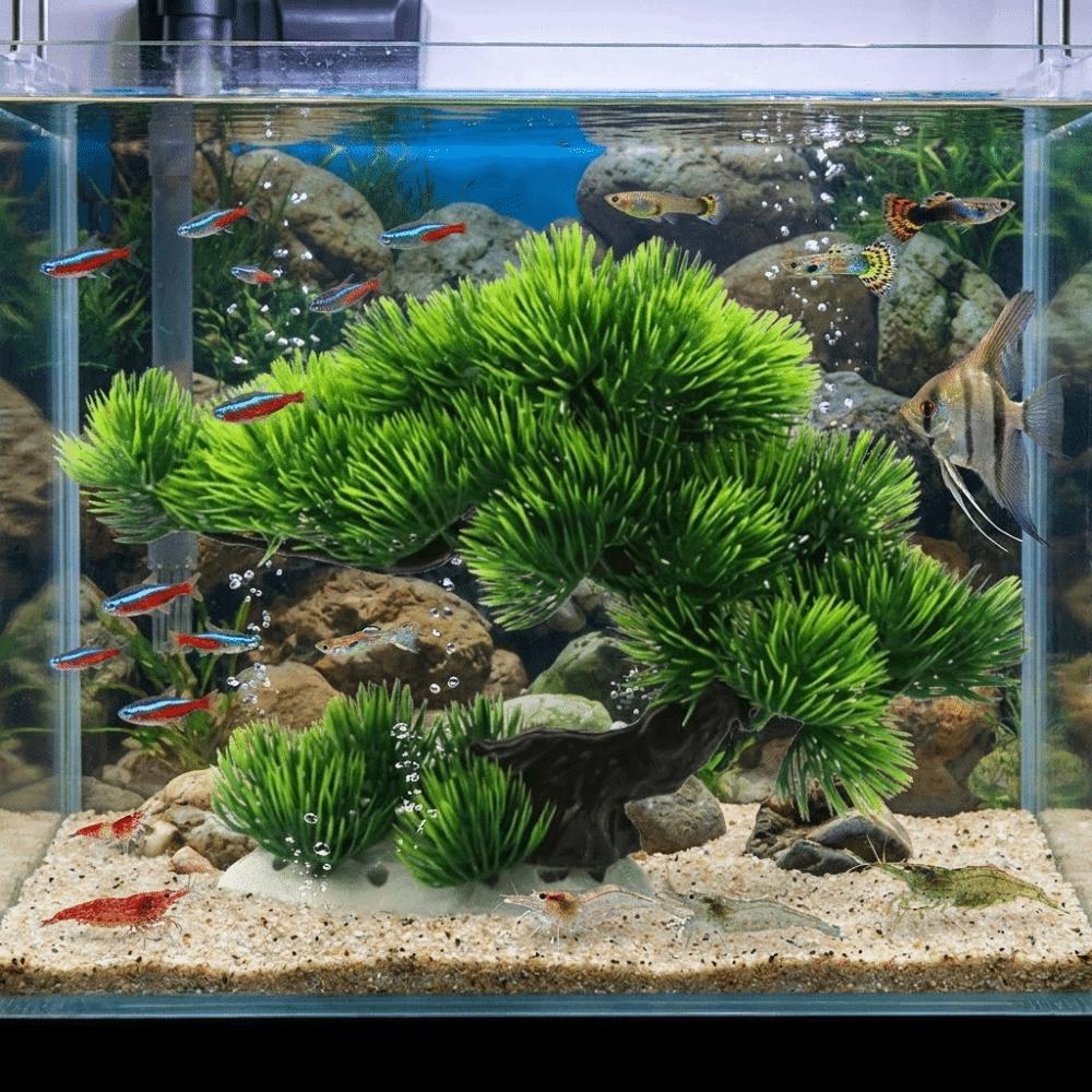 Lifelike Tree Underwater Plants Natural Look Aquarium Landscape Decor  Goldfish Tanks