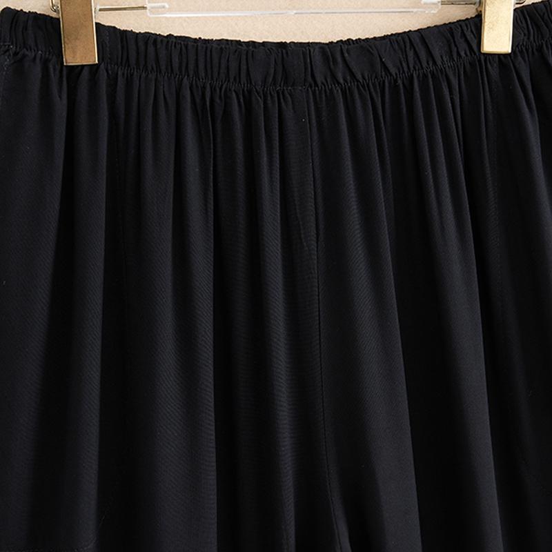 Pantaloni Harem da Donna, Vita Elastica, Larghi, Casual, a Lanterna (Taglia unica)