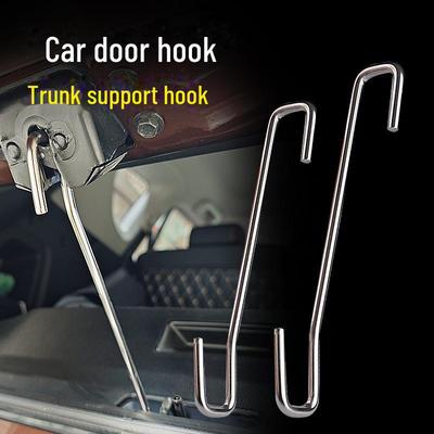 Réparation de châssis de voiture: Tige de support de coffre avant/arrière avec crochet de sécurité en acier inoxydable 304