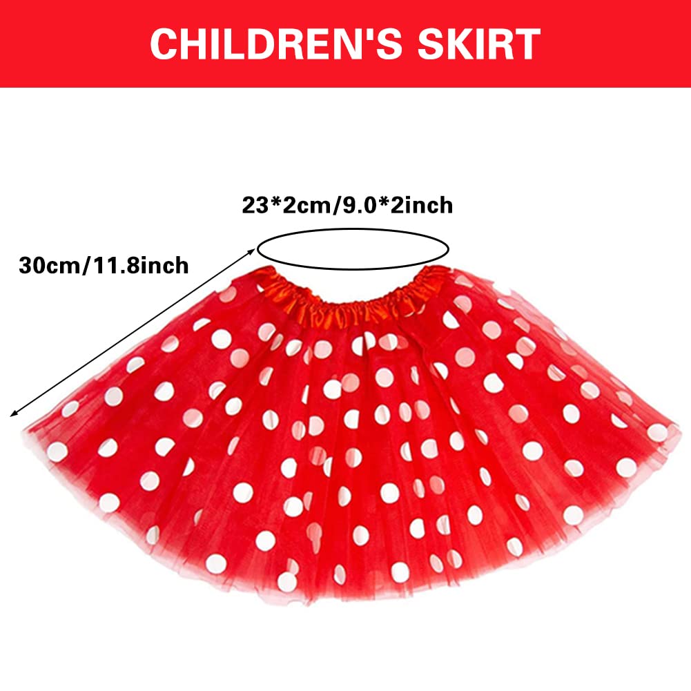 Tumao Kids' Mini Costume, Polka Dot Tutu Skirt, Mouse Costume, Cosplay, Kids Dance Costume, Princess Dress, Dance Outfit, Graduation Ceremony, Stage