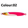 Luminous Finish Jigging Lure Laser Paper Coated Trolling Lure Slow Sinking Lure  Trolling Fishing