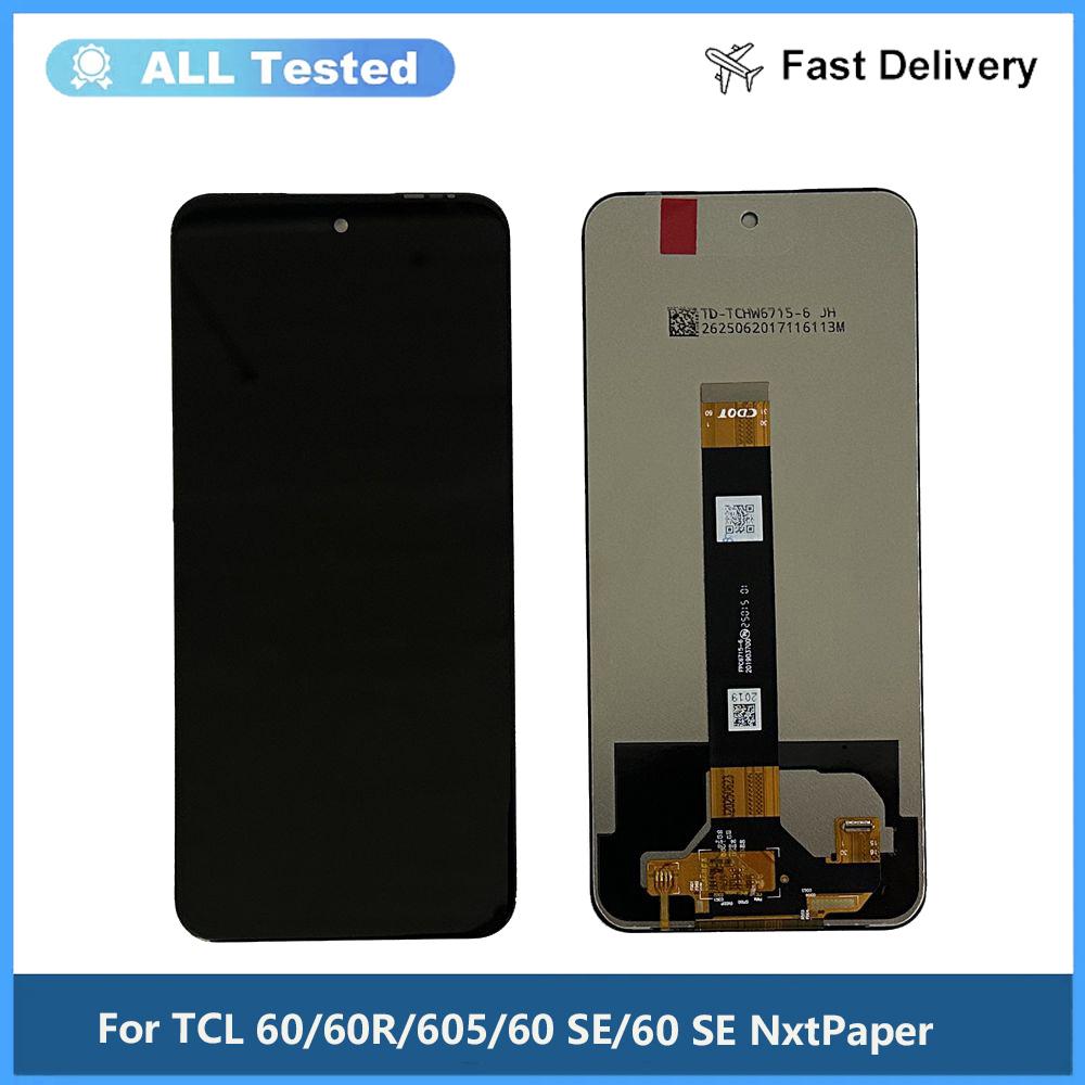 

LCD Screen and Digitizer Full Assembly For TCL 60 SE