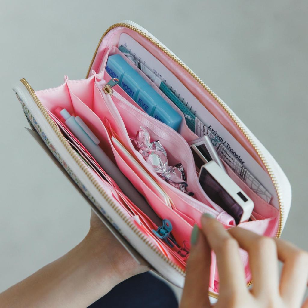 [Hobonichi] Husă tip plic cu sertar - Sister/LIBERTY FABRICS Sasha Kiora