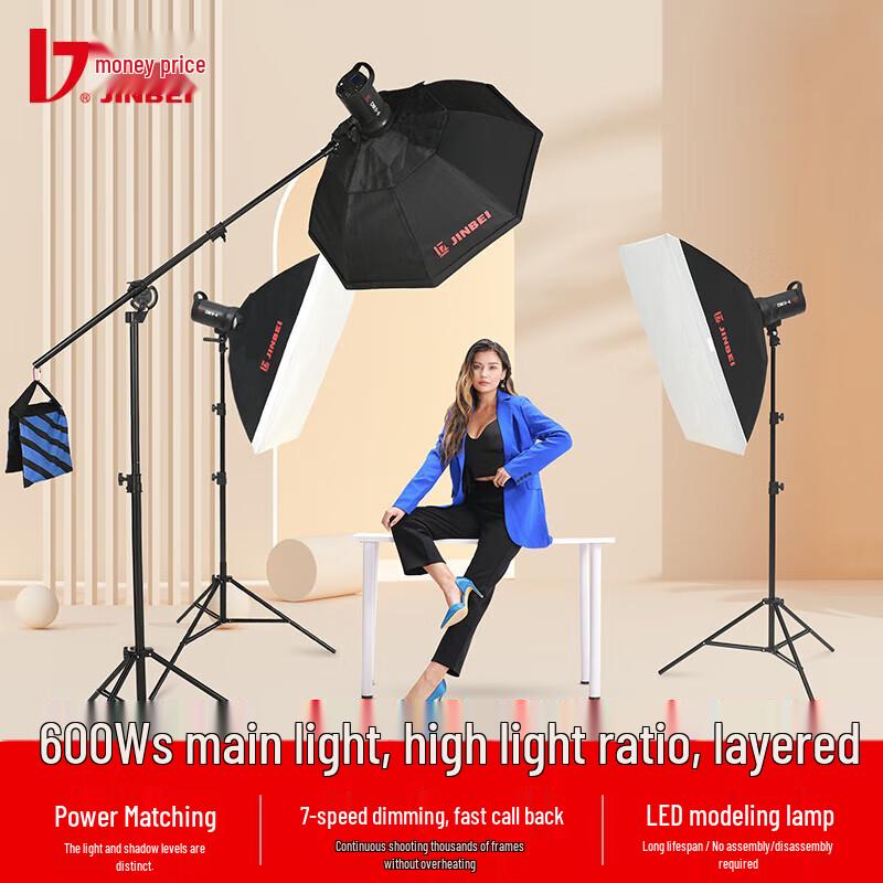 JINBEI SPARK-400D Photography Flash Light