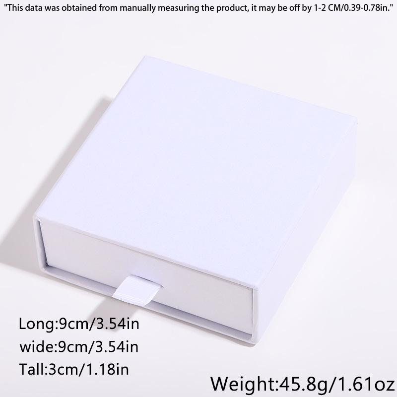 Fresh Textured Jewelry Box: Elegant Storage for Bracelets, Necklaces, Rings - Perfect for Birthdays