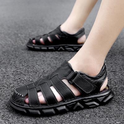 Sommersandalen Herren Leder Klassische Römische Sandalen Slipper Outdoor Sneaker Strand Gummi Flip Flops Herren Wasser Trekking Sandalen39-47