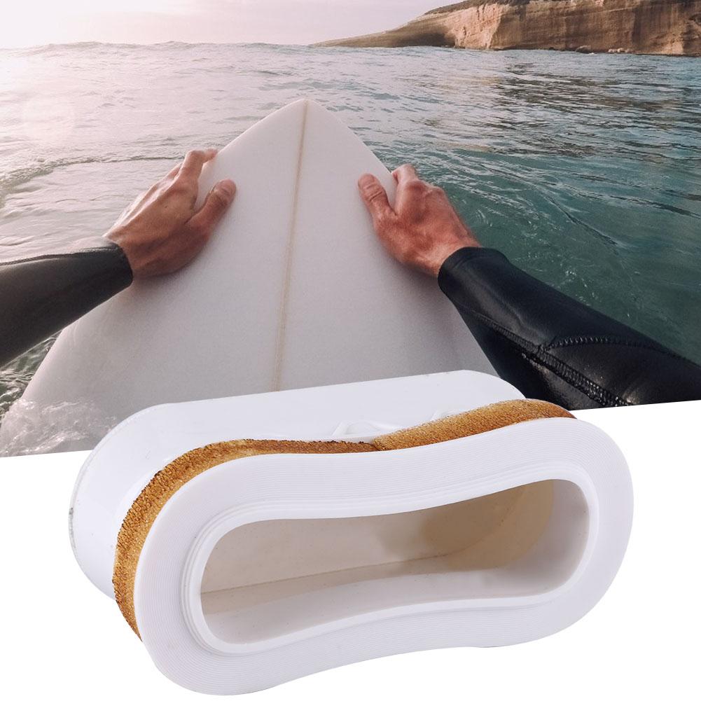 Vastupidav plastikust lainelaua sisetüki käepide Surfilaua Surfipäästetarvik Valge