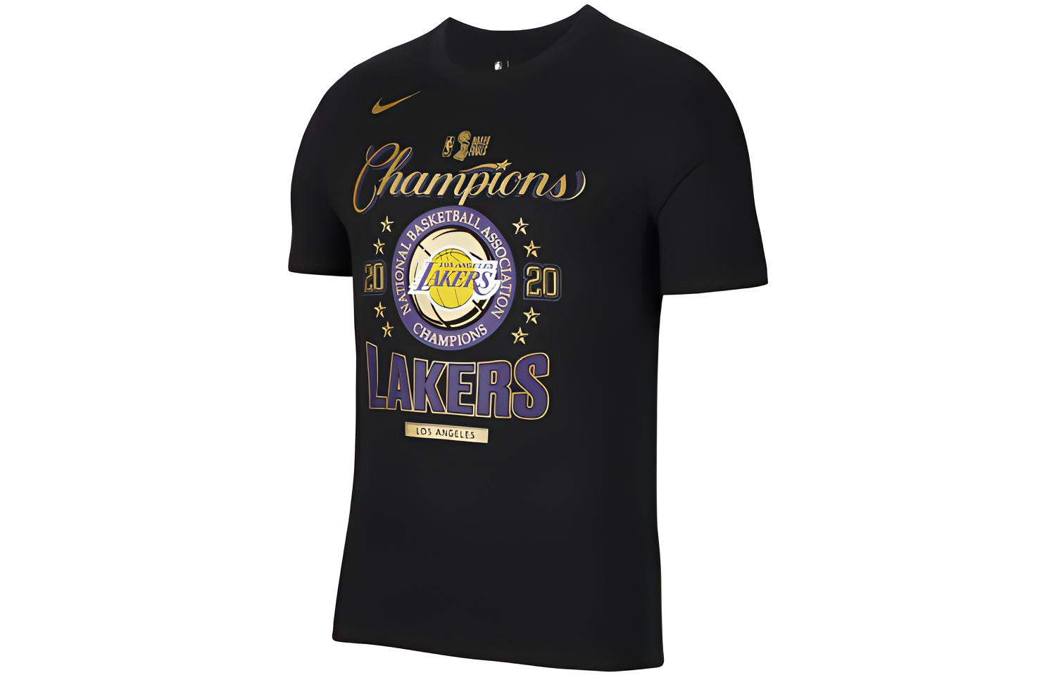 Nike Los Angeles Lakers Champions Women s Locker Room T Shirt DM4543-010 S