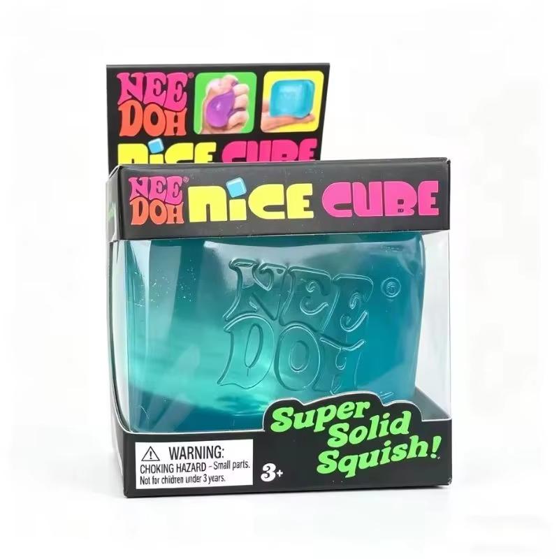 Needoh Nice Cube Squishy Sensory Toy Stress Ball Maltose Ice Anti-Stress Pressure Relief Stress Relief Souvenir For Kids 2026