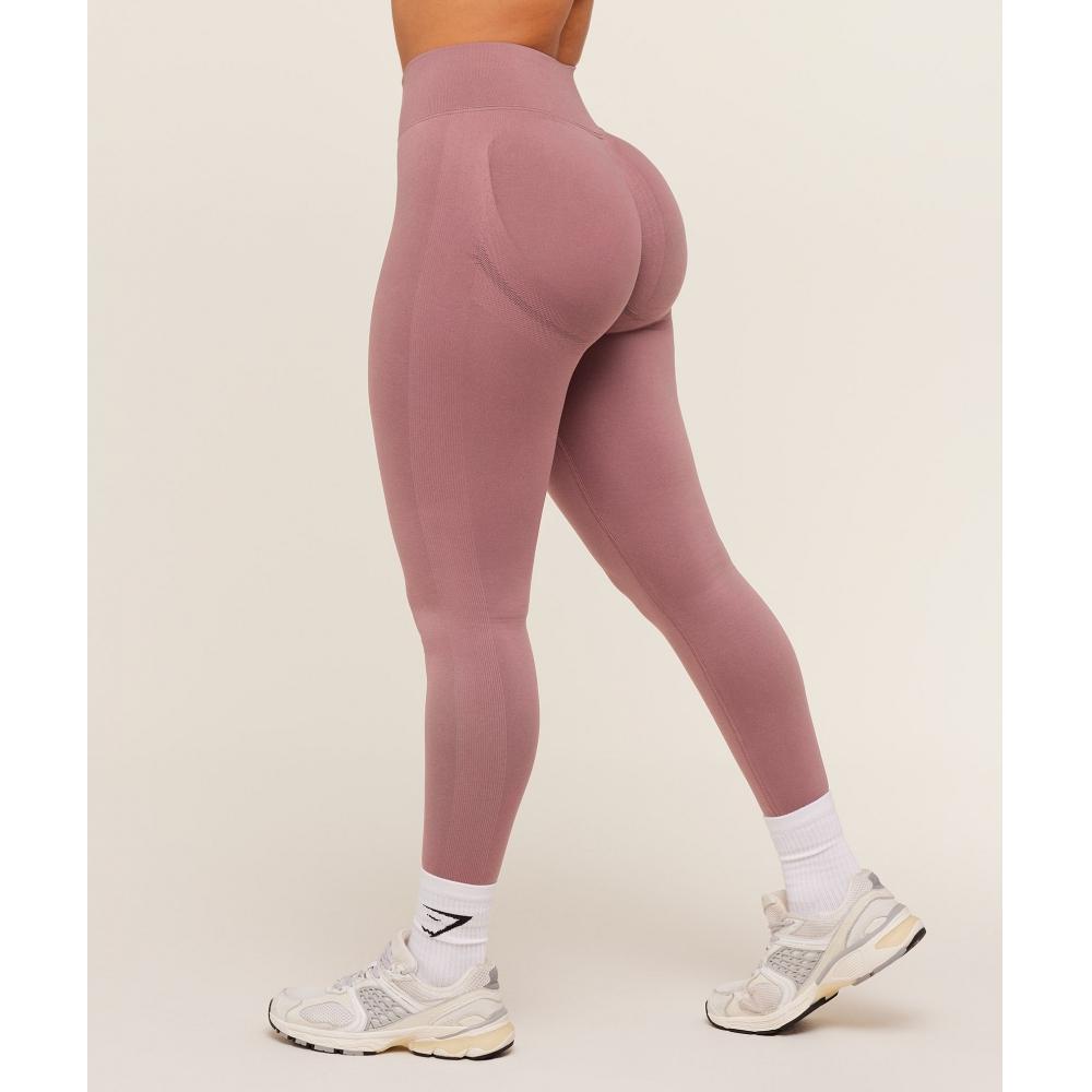 Gymshark Lift Seamless Leggings Calm Pink B6a9c Kcpd