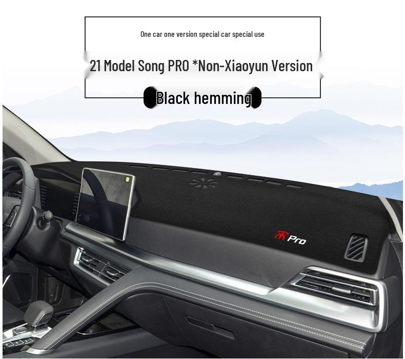 BYD Song Pro Dashboard Sunshade: Glare-Proof, Heat-Insulating Pad for Center Console
