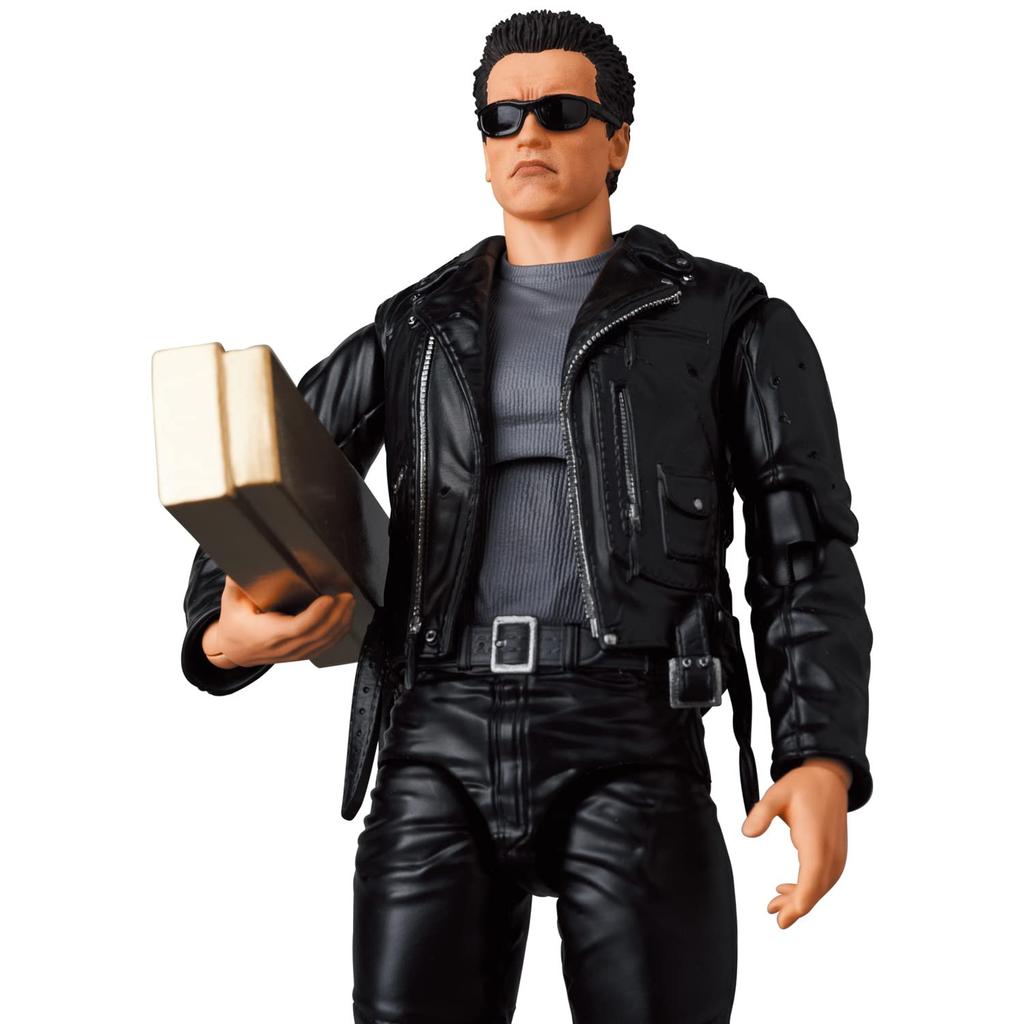 MEDICOM TOY MAFEX 199 Terminator 2 Painted Action Approximately 160mm Tall No. T-800 (T2 Ver.) Non-scale Figure,