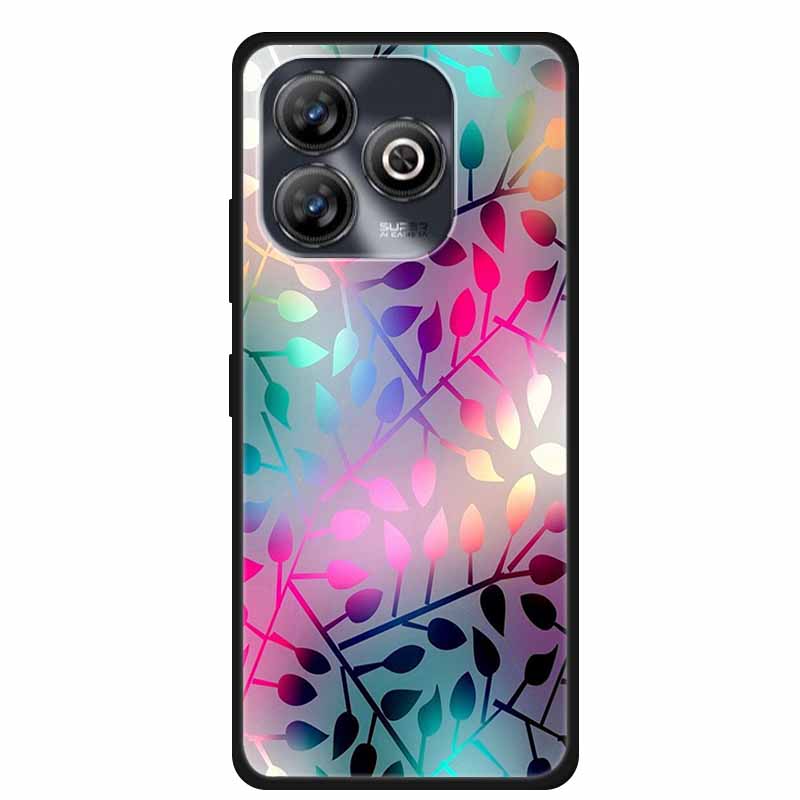 Pro ZTE BLADE A75 4G Pouzdro Zvířata Měkký Silikon TPU Pouzdra na Telefon Zadní Kryt Pro ZTE BLADEA75 Nárazuvzdorný Vlk Ochranný Cool Coque