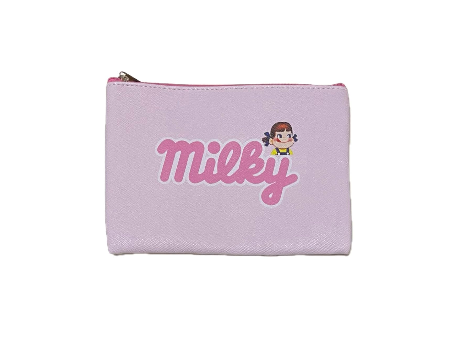 Эксклюзив для Кореи Сумка-косметичка Daiso Fujiya Milky Peko-chan Розовая