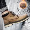 Fashion Men Super Warm Snow Boots Winter Men's Ankle Boots Waterproof Short Outdoor Sneakers Autumn Men's Motorcycle Zapatillas Male
