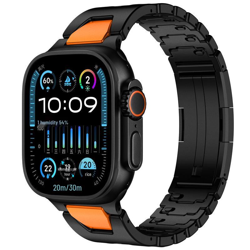 Apple Watch Ultra 3 Quick-Release H-Link Steel Business Band for Apple Watch 11