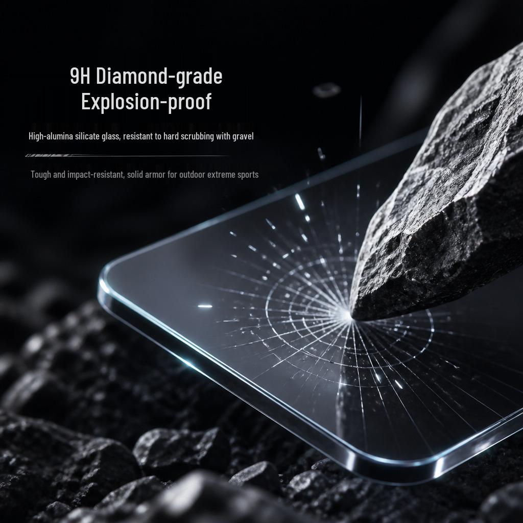 DJI Osmo Action 6 Tempered Glass Film - Explosion-proof & Anti-Fingerprint Protector