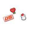 Crocs Love Heart 3 Set