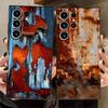 Rust Marks Case for Samsung Galaxy S9 S24 Plus S23 FE S20 S25 Ultra S22 S21 Funda Phone Cover