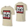 Run D And D Fitted Reversible Tshirt Street Lazy Home Comfort Cotton Tee