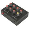 7 Band Dual Channel Sound Equalizer RCA Output Input 12dB High Bass Adjustment Digital Equalizer Audio Preamplifier