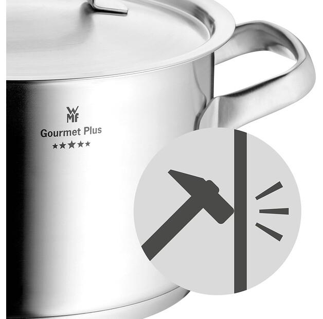 Сотейник WMF Gourmet Plus 16 см с крышкой 1,4 л (07.2616.6030)