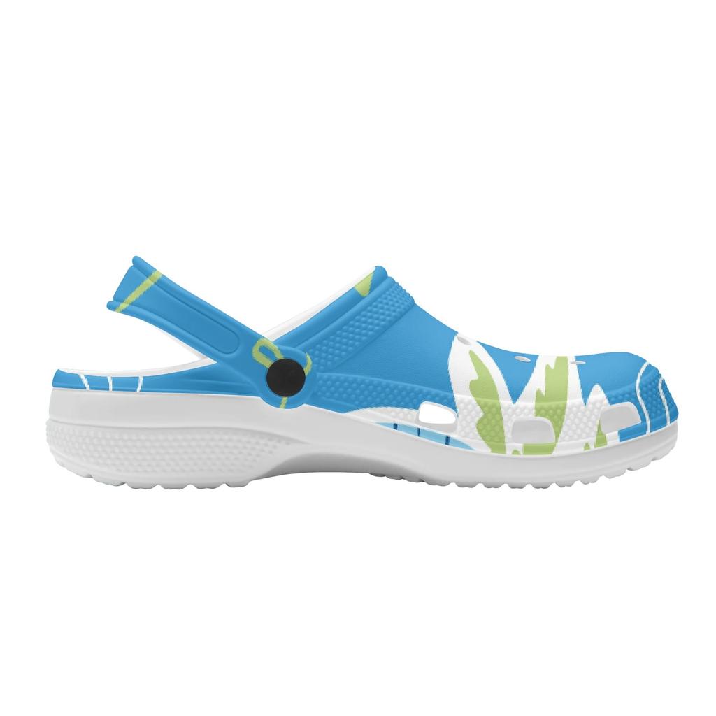 Erwachsene Unisex Süße Bedruckte EVA Clogs Leichte Weiche Slip-On Freizeitschuhe Flexible Weiche Sohle Sommersandalen Einfach für den täglichen Gebrauch