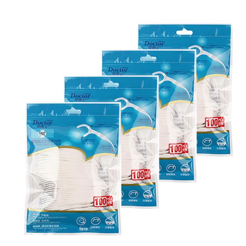 Dr. Ya High-Strength Dental Floss Sticks, 400 Count