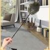 Portable Peacock Ostrich Feathers Duster Brush Handle Anti-Static Cleaning Tools Household Dust Sweeping Brushs Multi-Function