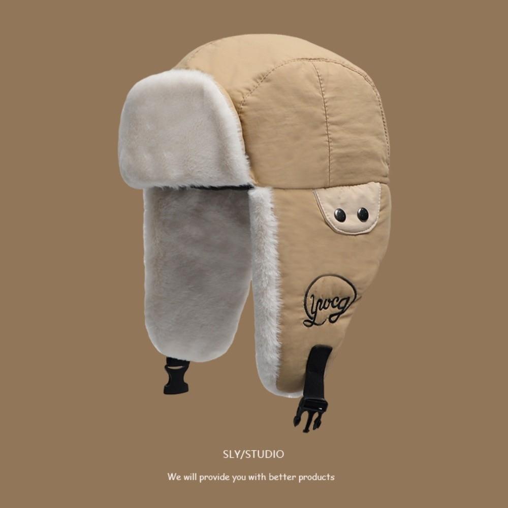 Windproof Earflap Hat Cold Proof Winter Bomber Hat Casual Ear Protection Cap  Winter