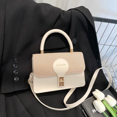 New High-end Temperament Versatile Shoulder Messenger Bag High-value Commuter Small Square Bag