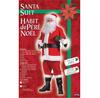 Fun World 7510FW Adult Plus Size Flannel Santa Suit