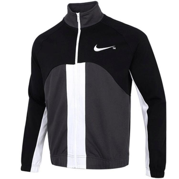 Nike Jackets Men s Black Stand Collar Moderate Other DD5982-010 L