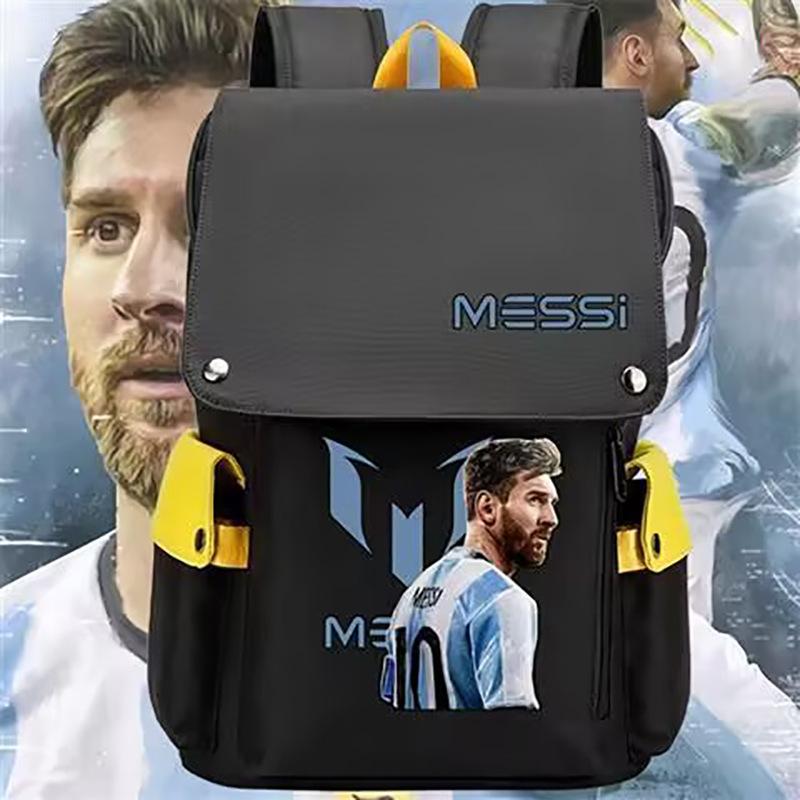2023Lionel Messi Peripheral Backpack Student School Bag
