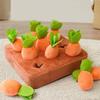 Plush Pull Out Carrot nteractive Training Toys for Small Medium Dogs Cats Bite Resistant Puppy Chew Toy Carrot Pulling Pet Toys