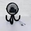 Rechargeable USB Baby Stroller Fan Hand Held Bladeless Folding Mini Ventilator Silent Table Outdoor Cooler Neck Fan