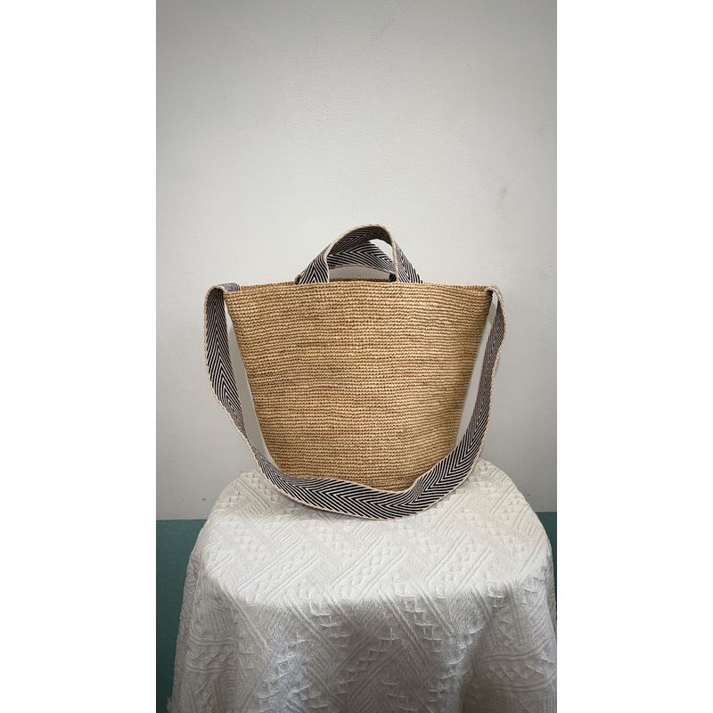 

Large Capacity Straw Bag Women s Easiest for Match Hand Crocheting Raffia Tote Messenger Bag Vacation Beach Bag Satchel Shoulder Bag Beige trumpet