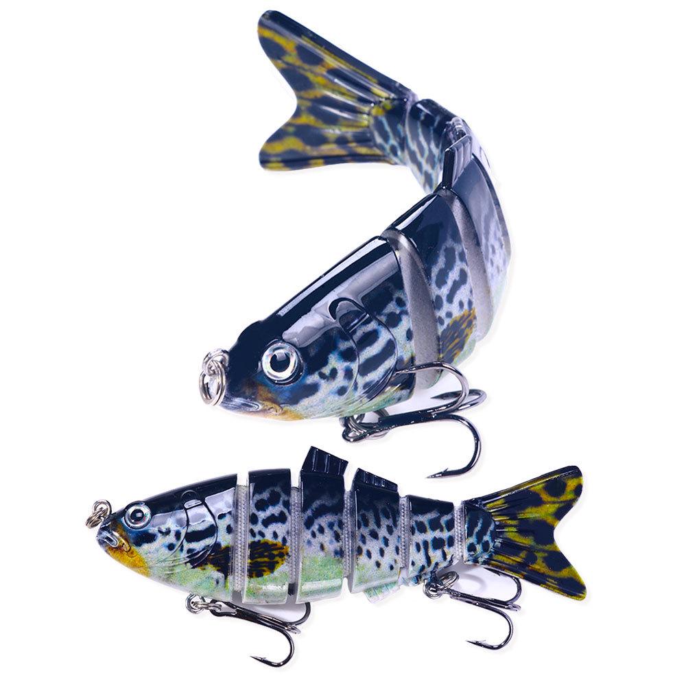 10-Color 10cm 18.2g Six-Section Hard Bait Lure for Sea Fishing