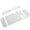 Schutzhülle für Spielkonsole, TPU-Split-Shell-Schutz für Switch, Transparent