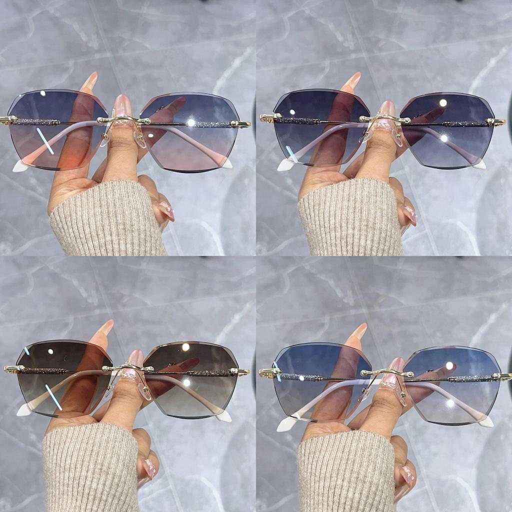 Fashion Small Framed Sun Glasses With Uv380 Protection For Travel And Parties