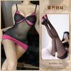 Sexy suspender skirt pure lace with steel rim hip skirt hot temptation sex uniform abstinence