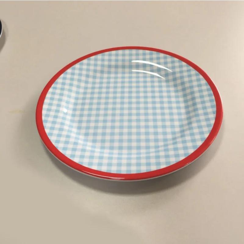 9 Inch Melamine Tableware Bowl Commercial Rectangular Pot Shop Dishes