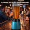 Beverage Dispenser with Spigot Clear Beer Draft-Style Sturdy for Hosts