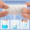 5 Pcs Cotton Bra Liners 3 Layer under Breast Sweat Absorber Pads Reusable Washable Bra Liners for Women