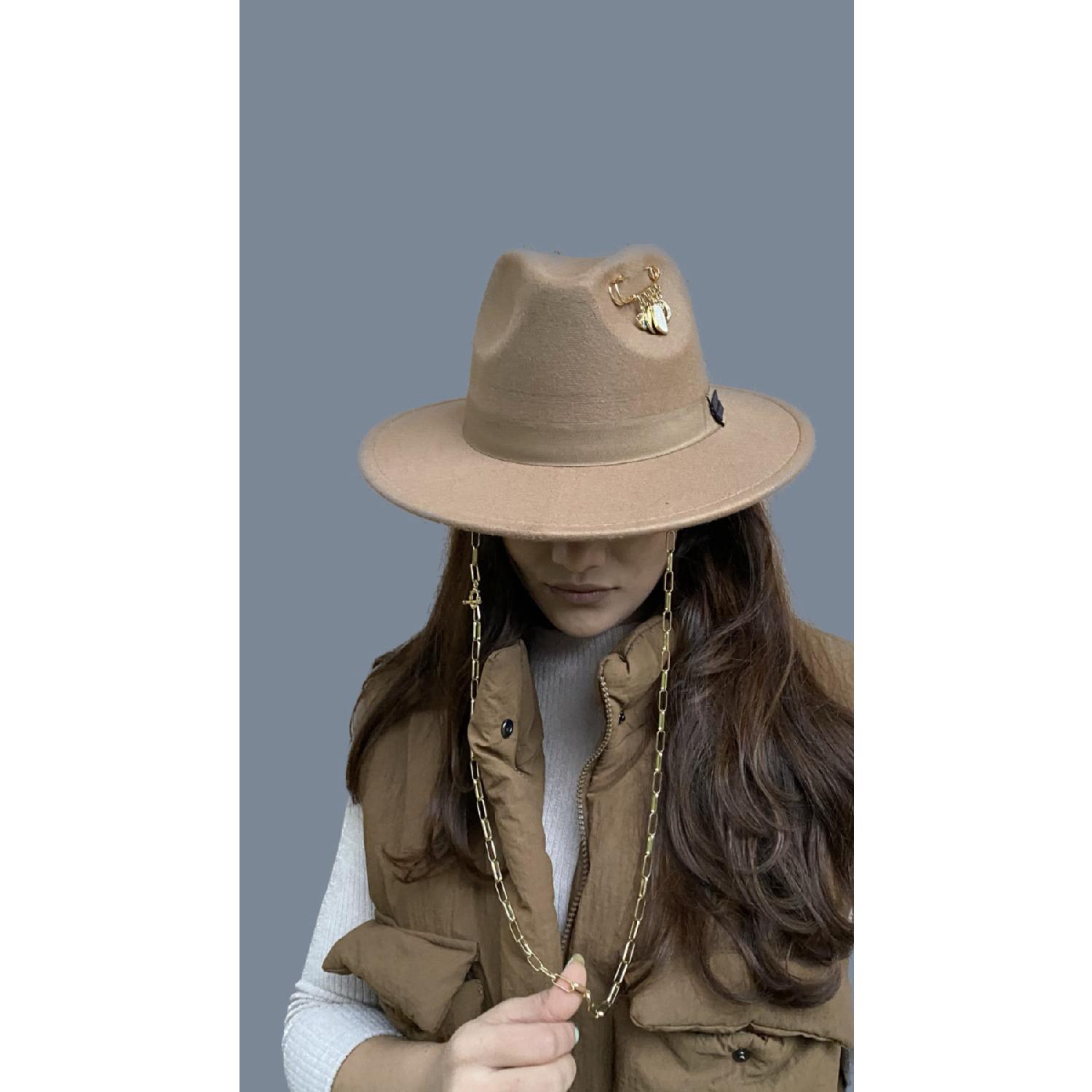 

Ковбойская фетровая шляпа, аксессуары для иголок, специальная рождественская коллекция (Вы можете изменить аксессуар иглы) Standart