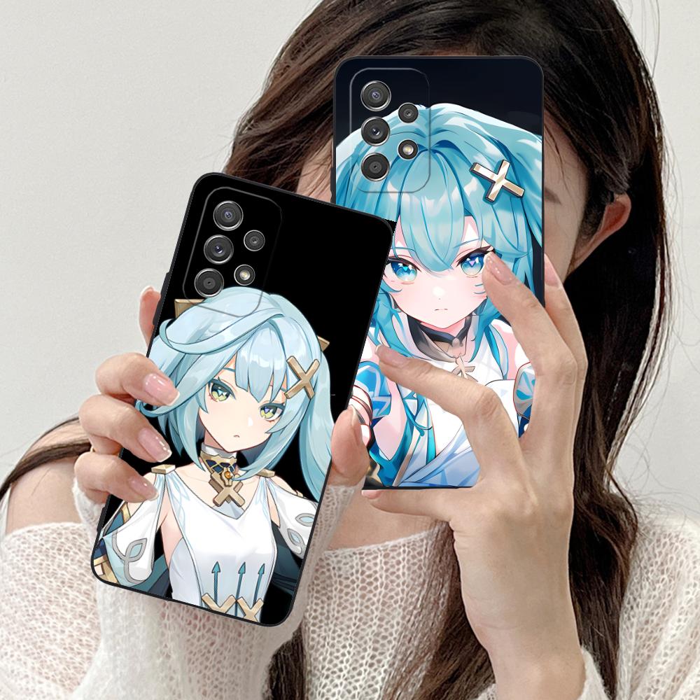 Game GI Faruzan Matte TPU Mobile Phone Case for Samsung Galaxy M55 54 42 35 34 33 32 23 22 15 14 13 12 F55 5G Colorful Cover