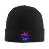 Dva časové kostýmy pro teenagery Kmenový symbol slunce Zapomenuté čepice Beanie Zimní pletená čepice Street Y2K Pánské dámské elastické čepice