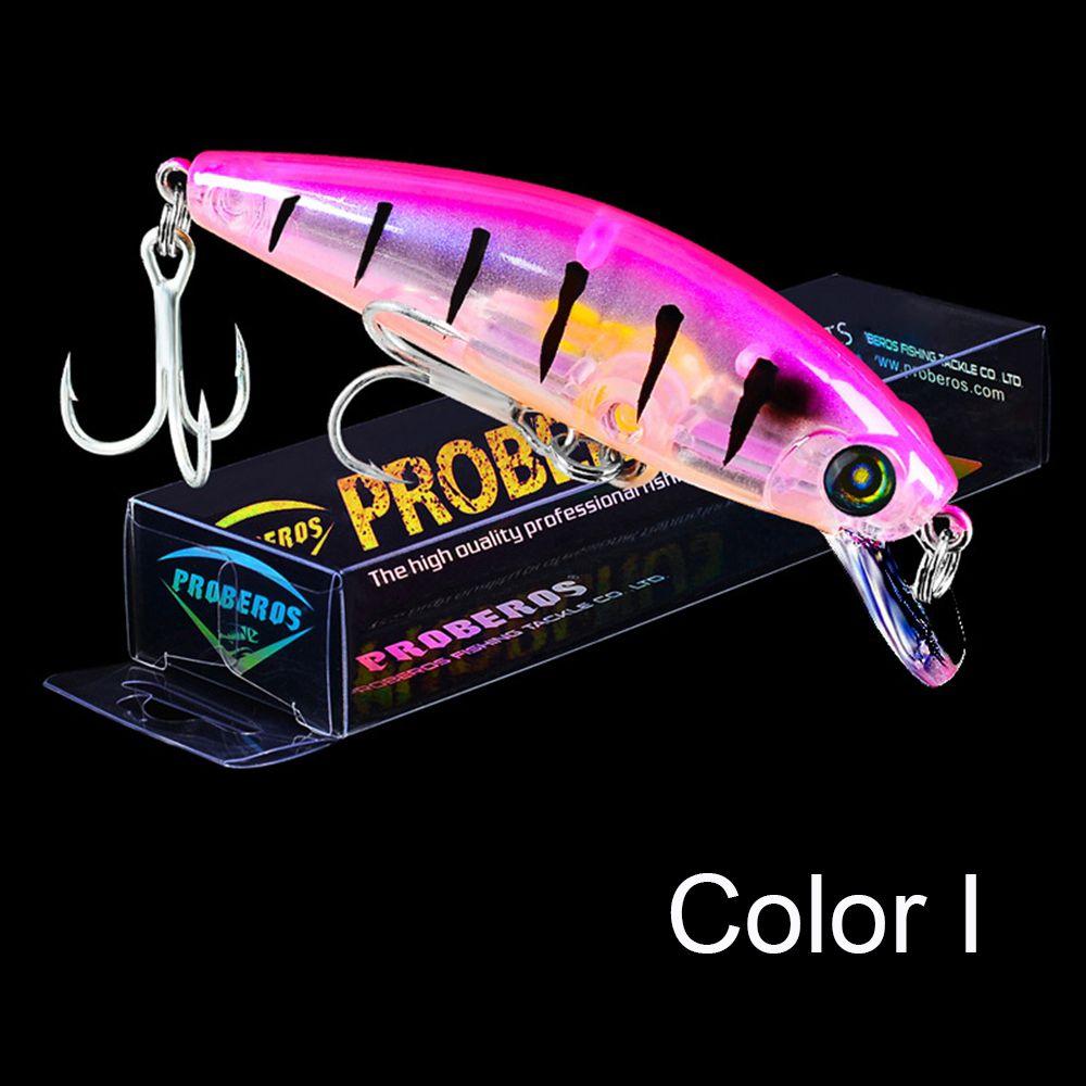 Japan Design Tackle Crankbaits Fish Hooks Winter Fishing Minnow Lures Slowly Sinking Minnow Baits